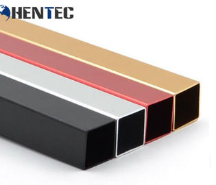 Elaborazione profonda di CNC di forma delle estrusioni di alluminio quadrate delle azione su misura