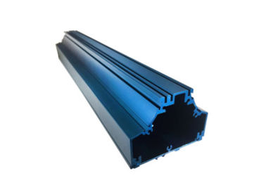 Il blu luminoso che anodizza il caso di alluminio espulso 6063/6061 innaffia la prova