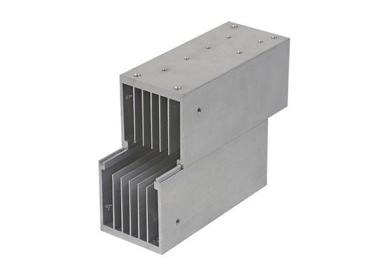 Dissipatore di calore di alluminio espulso lega di Grey Anodized 6063