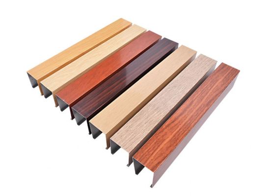Spruzzo di polvere di alluminio di profilo della costruzione del legno di trasferimento per Windows