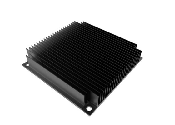 Il nero ha anodizzato il dissipatore di calore espulso profila 6005 T66 per il computer industriale
