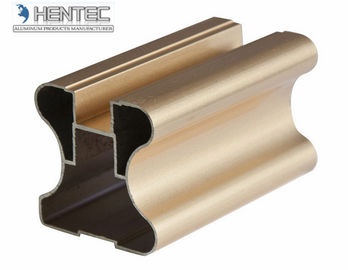 Champagne ha anodizzato le strutture della finestra di alluminio Q/320281/PDWD-2008